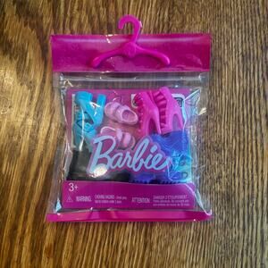 Barbie Fashion Shoes New in Bag 5 pairs